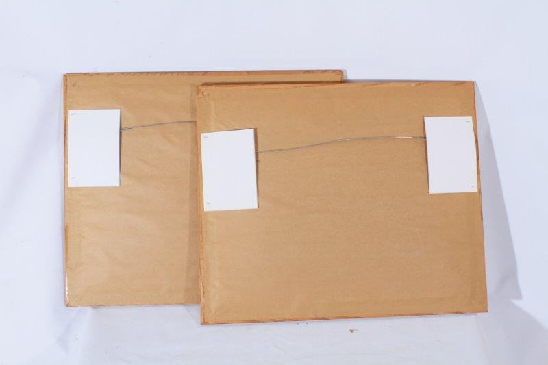 Set of Framed Offset Lithographs