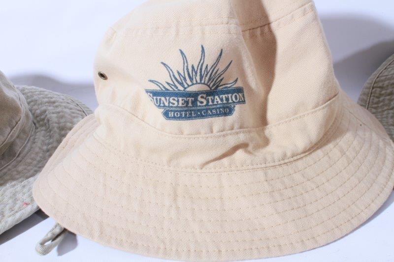 Trio of Men's Canvas Fishing Hats