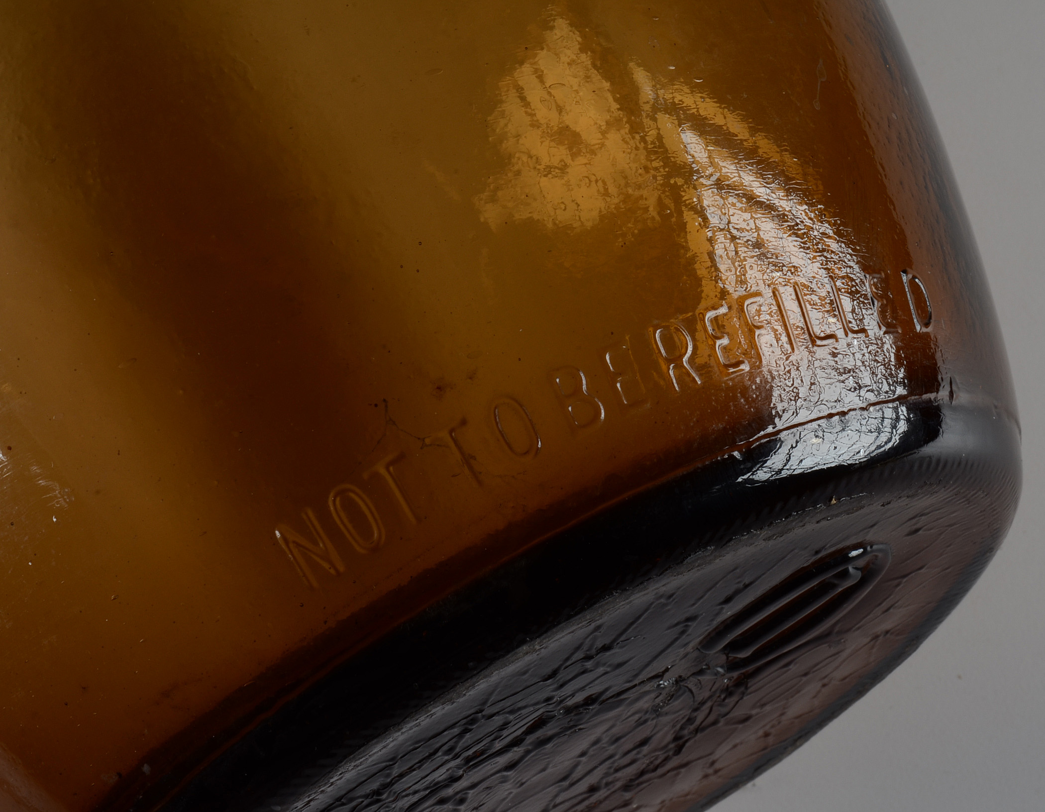 Carling "Black Label" Oversized Glass Beer Bottle