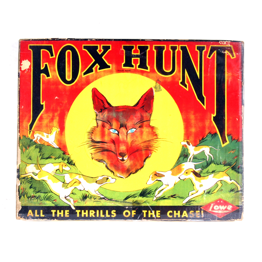 Vintage Fox Hunt Game