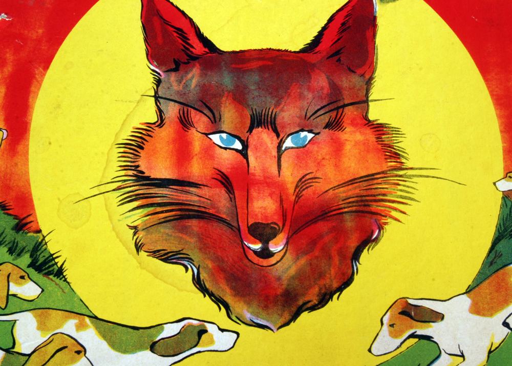 Vintage Fox Hunt Game