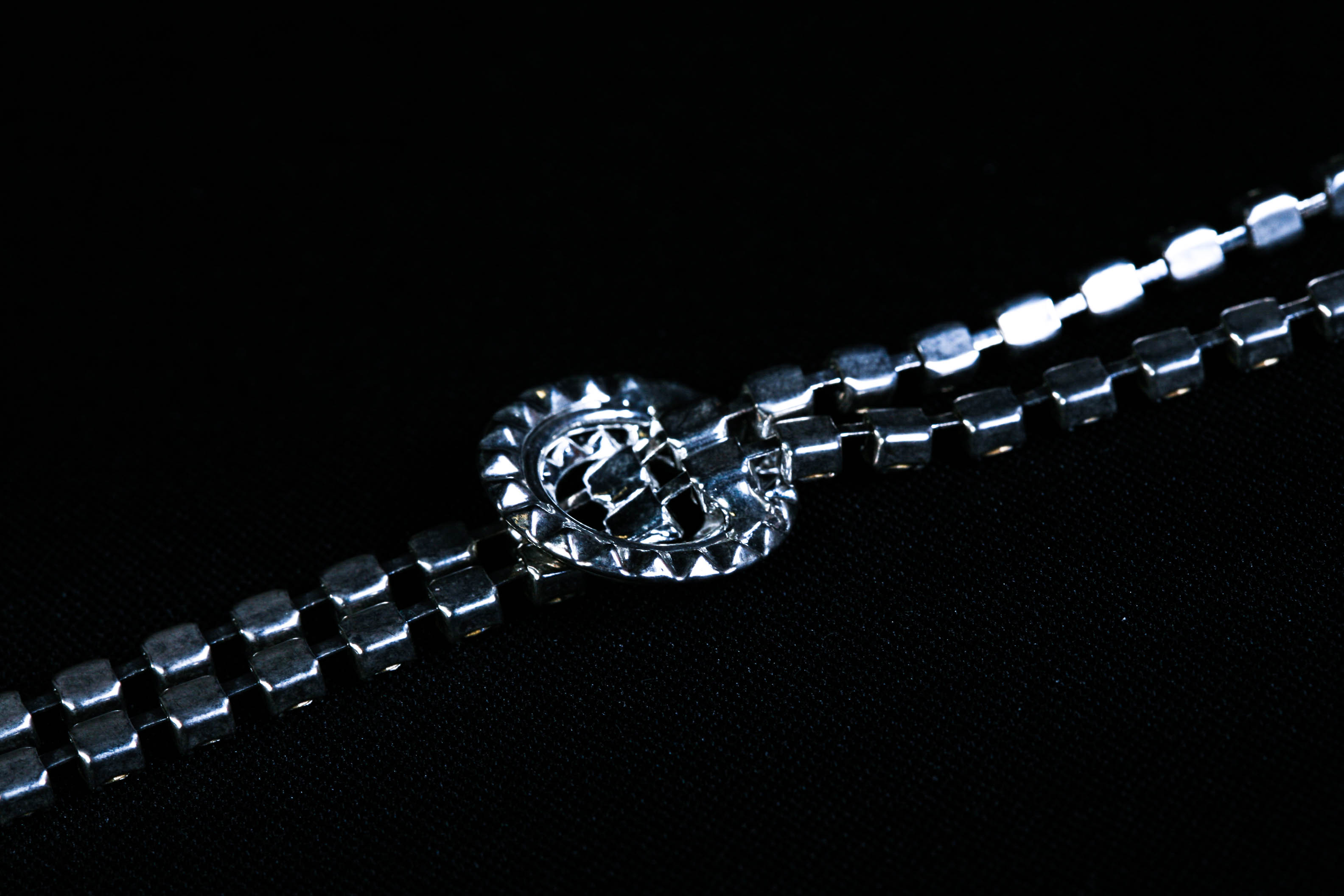 Dangle Rhinestone Necklace