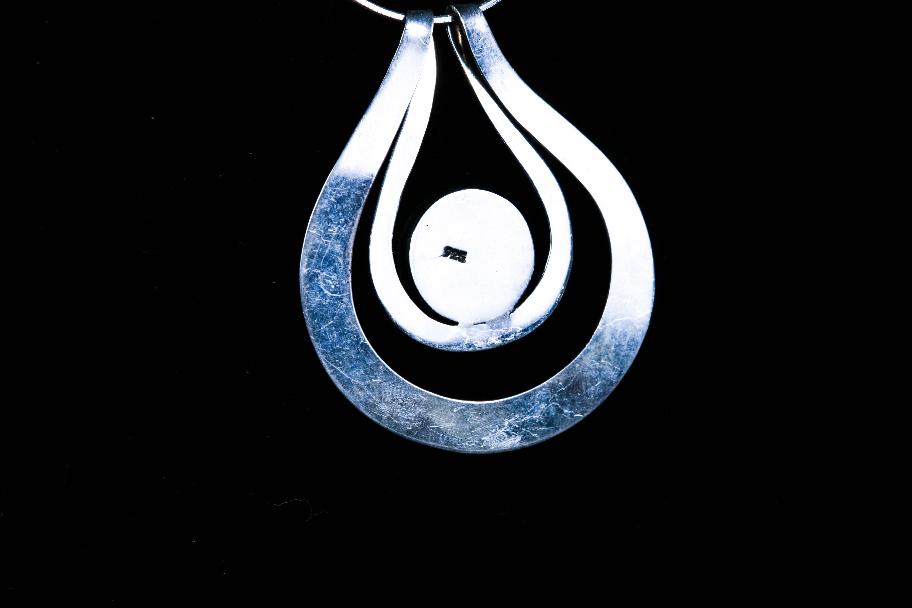 Sterling Silver and Turquoise Necklace