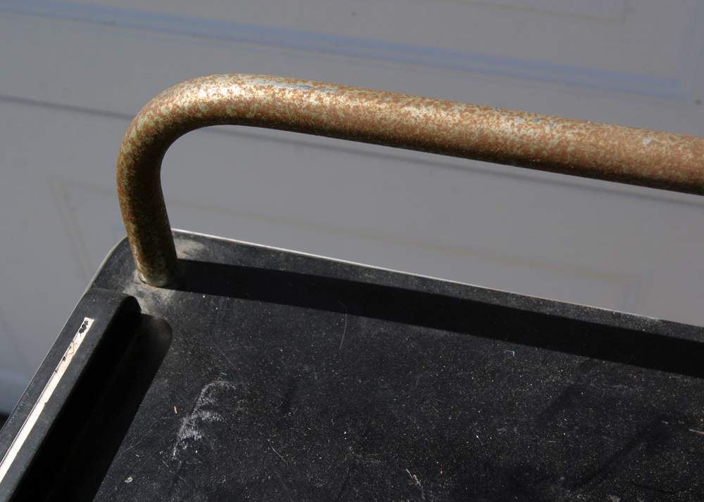 Mid Century Modern Metal Telephone Table