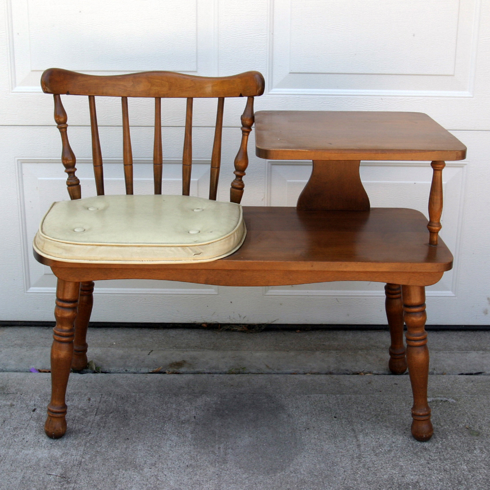 Vintage Gossip Bench