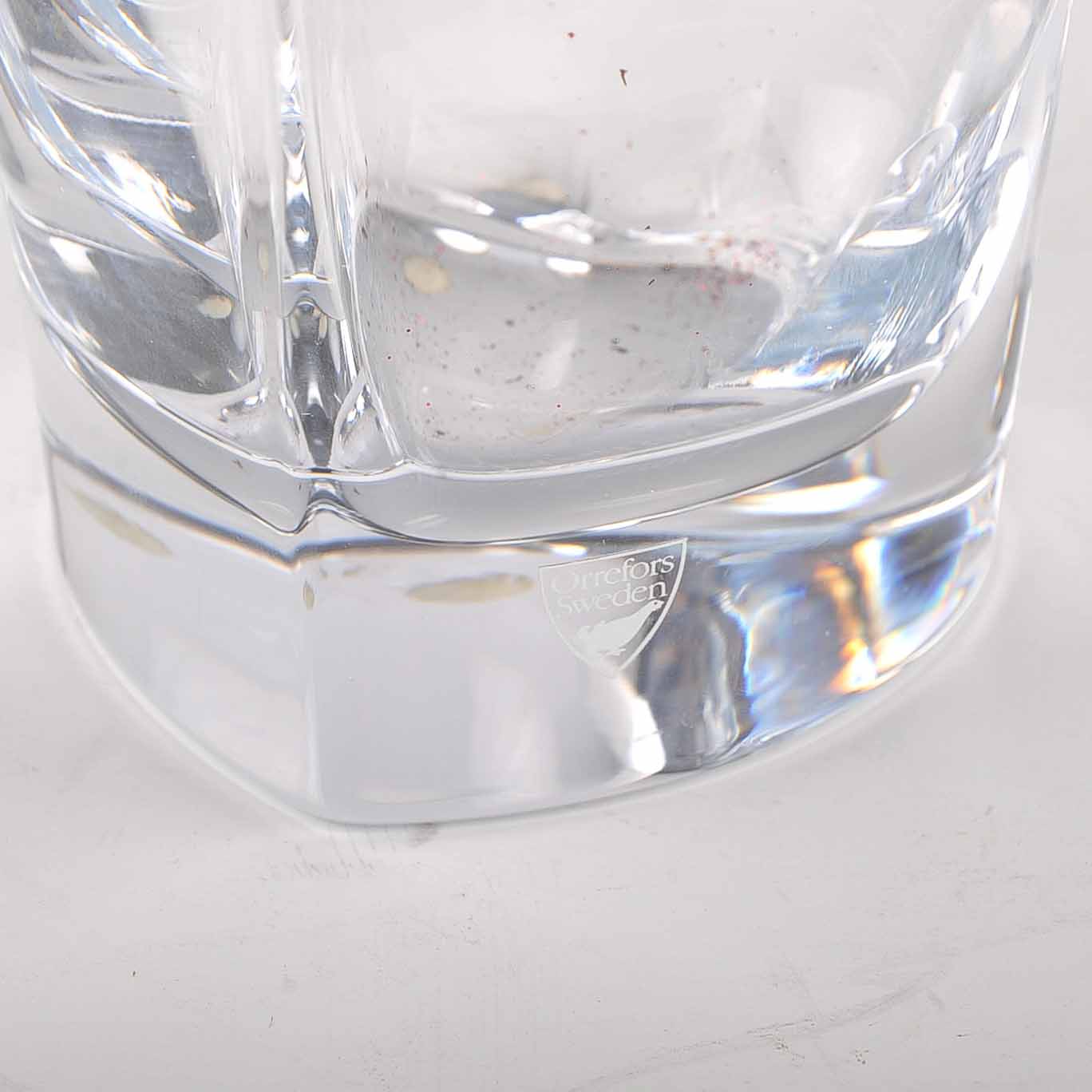 Orrefors Sweden Crystal Vase