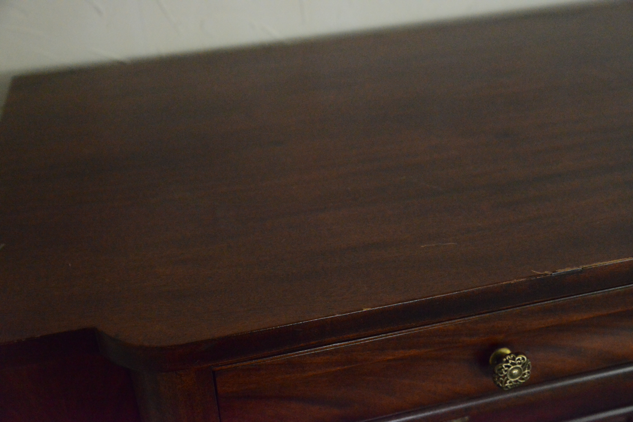 Antique Mahogany Console