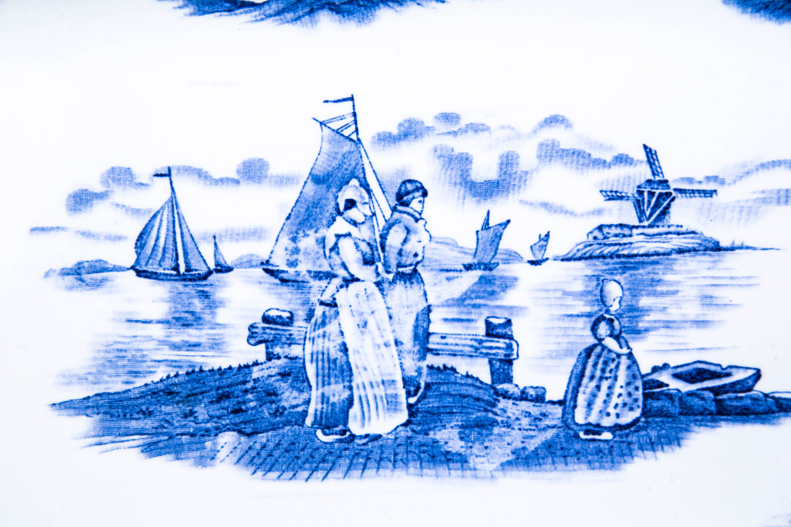 Rare Wedgwood England Rectangular "Hague" Platter