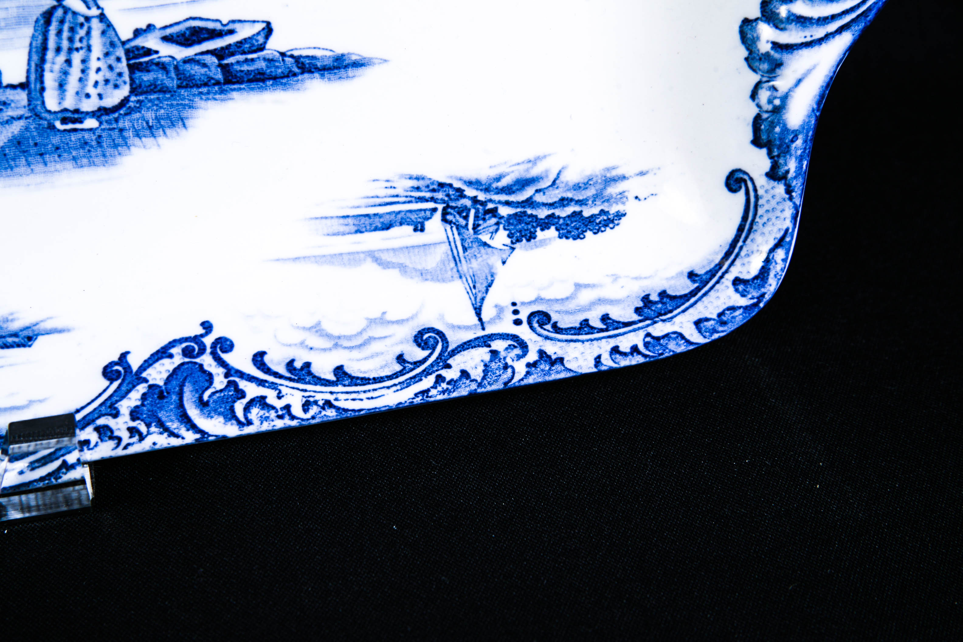 Rare Wedgwood England Rectangular "Hague" Platter