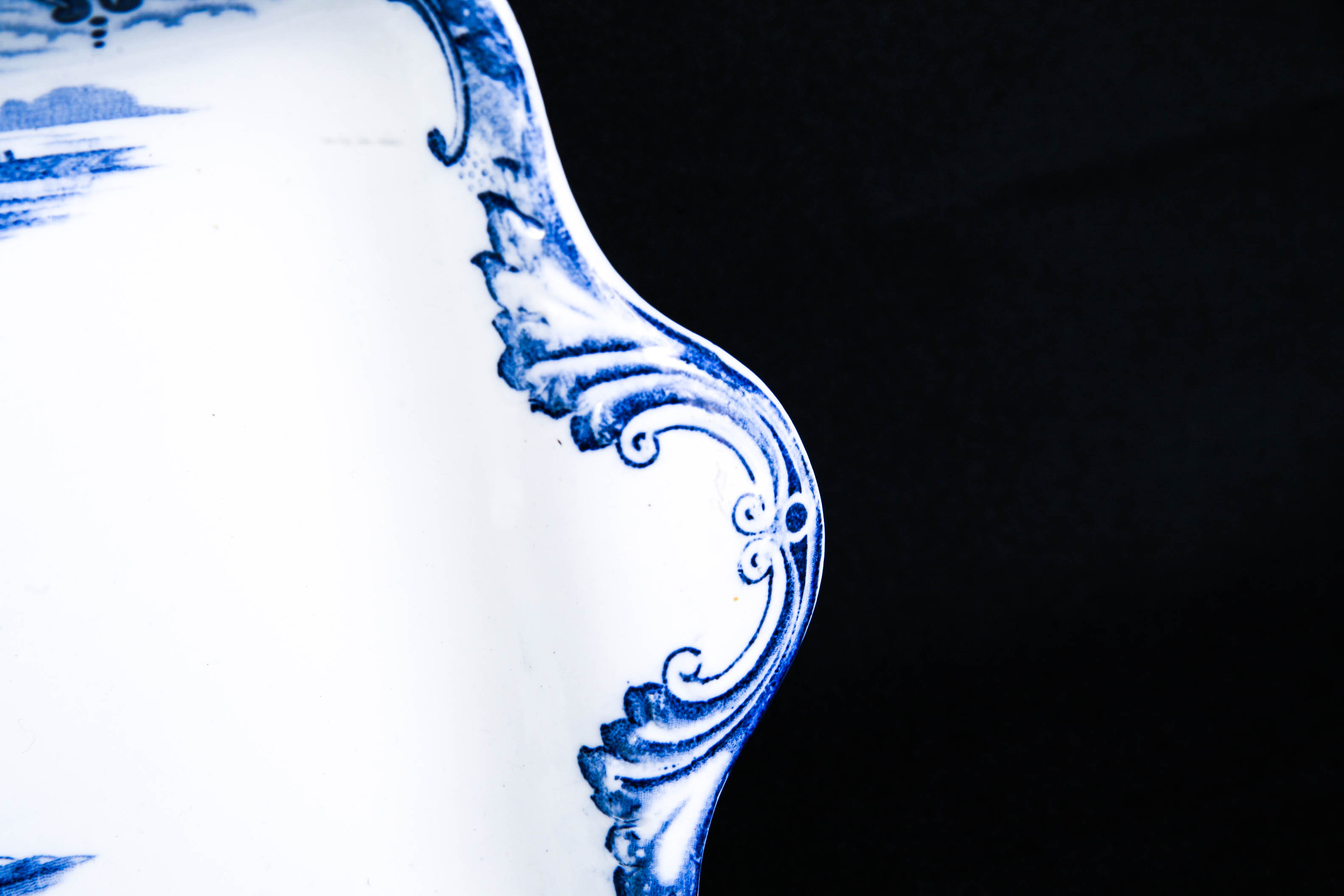 Rare Wedgwood England Rectangular "Hague" Platter