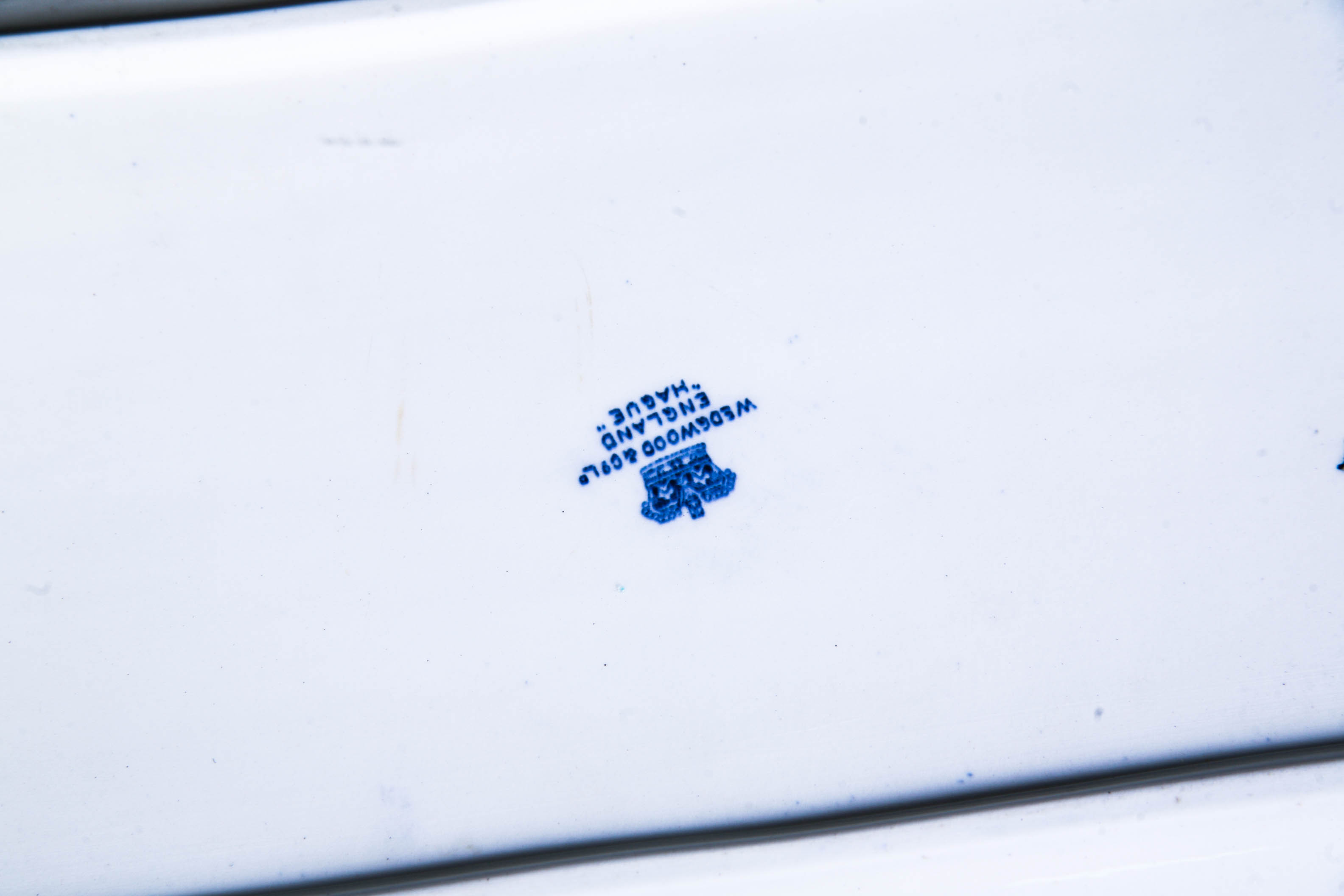 Rare Wedgwood England Rectangular "Hague" Platter