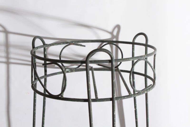 Two Decorative Metal Planters