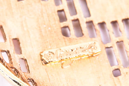 Vintage Mod Corocraft Medallion Necklace