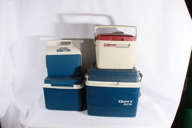 An Assortment of Four Coolers