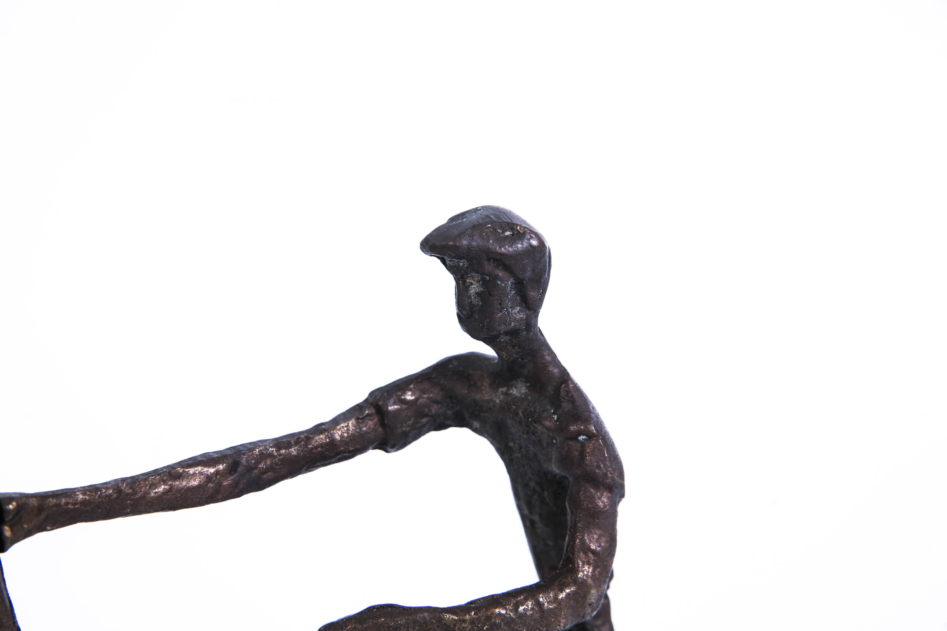 Bronze Statue of a Golfer