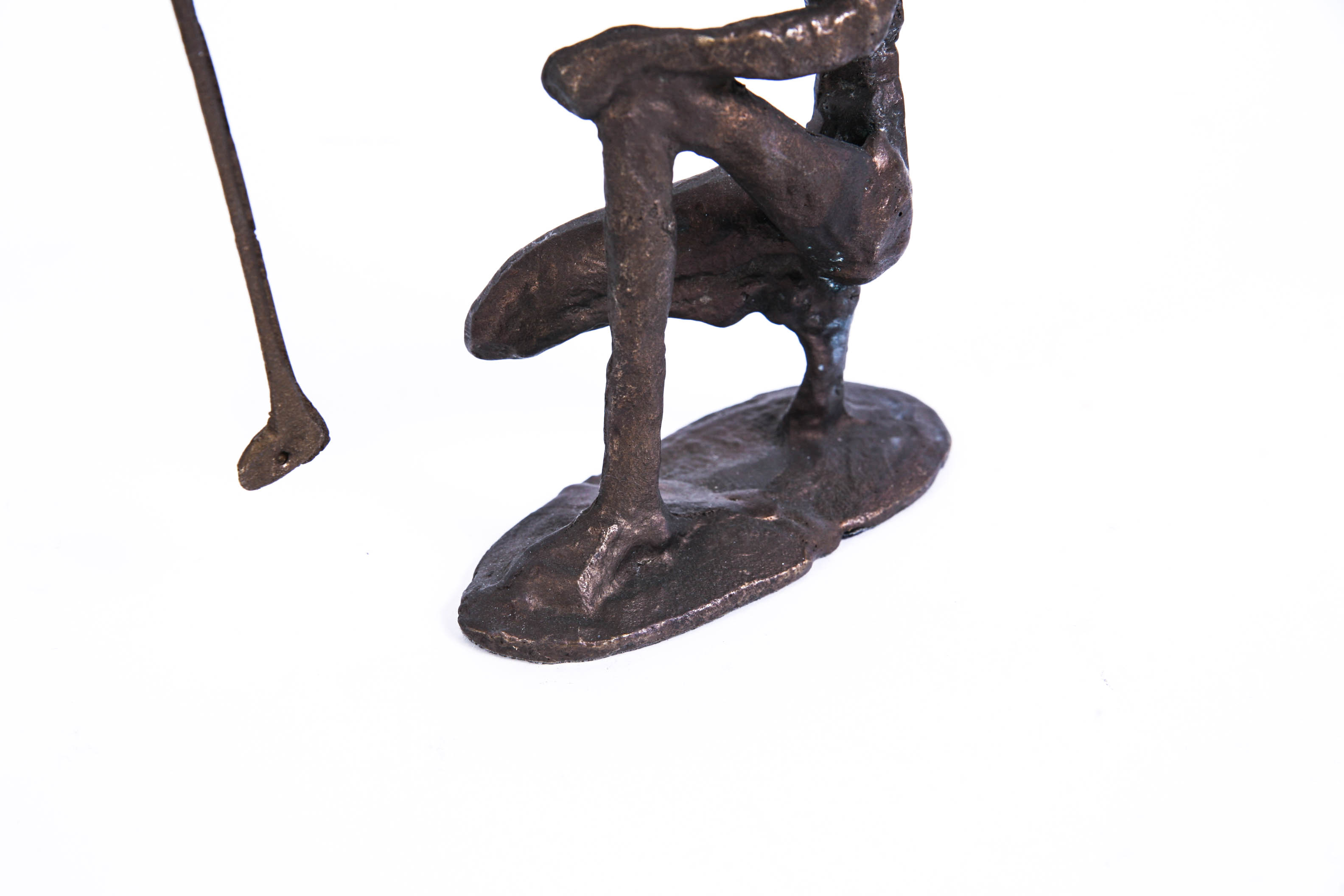 Bronze Statue of a Golfer