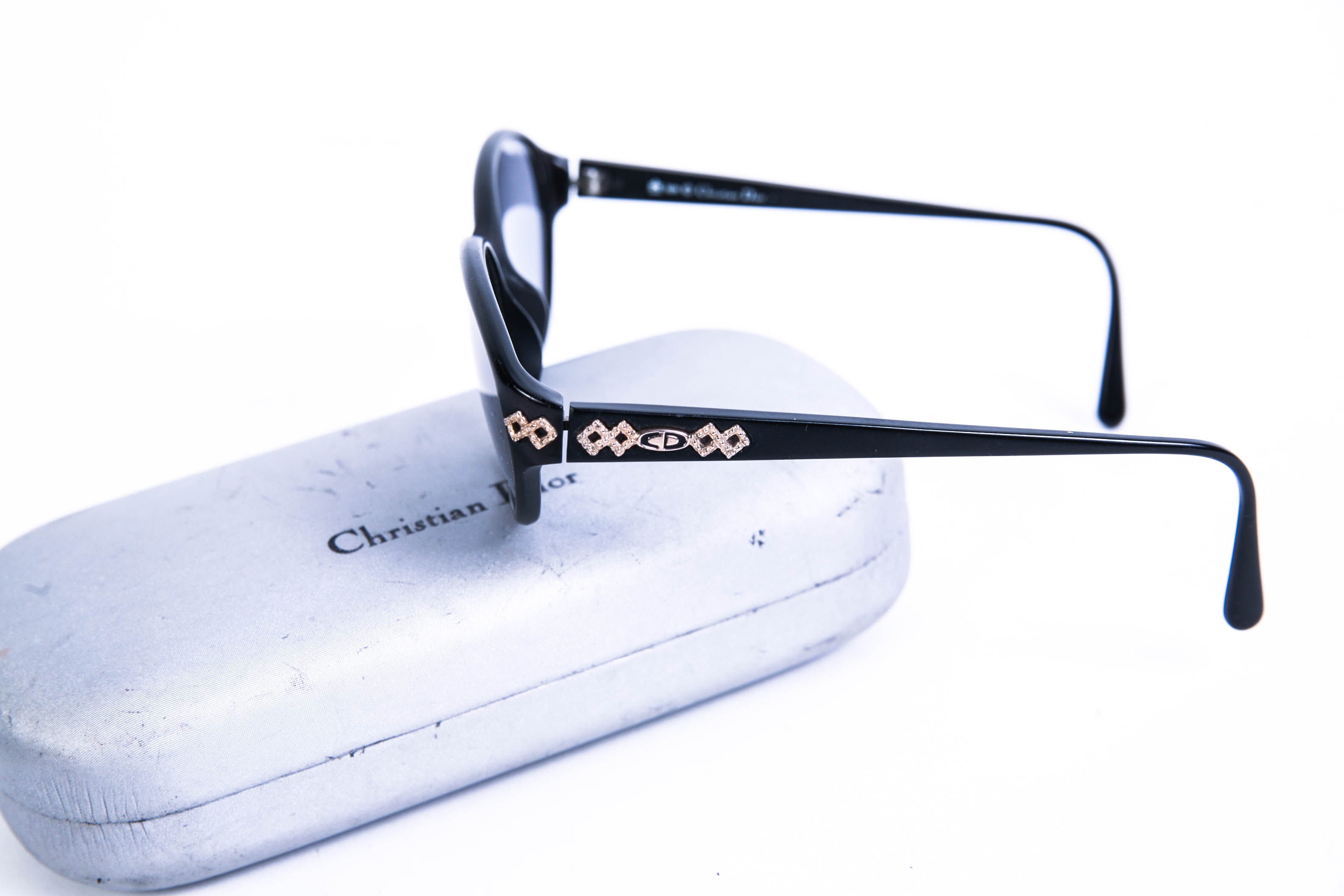 Vintage Christian Dior Sunglasses and Case