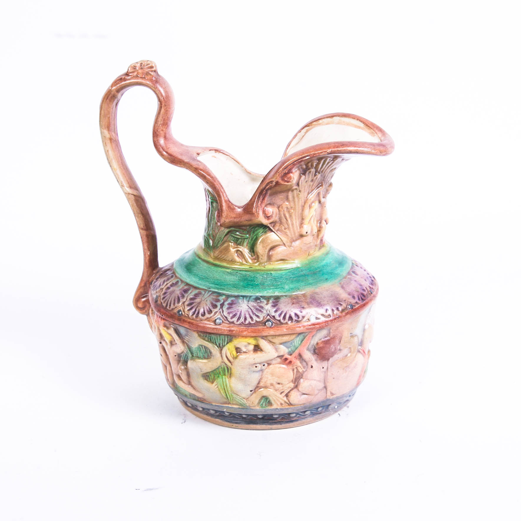 Vintage Capodimonte Style Pitcher