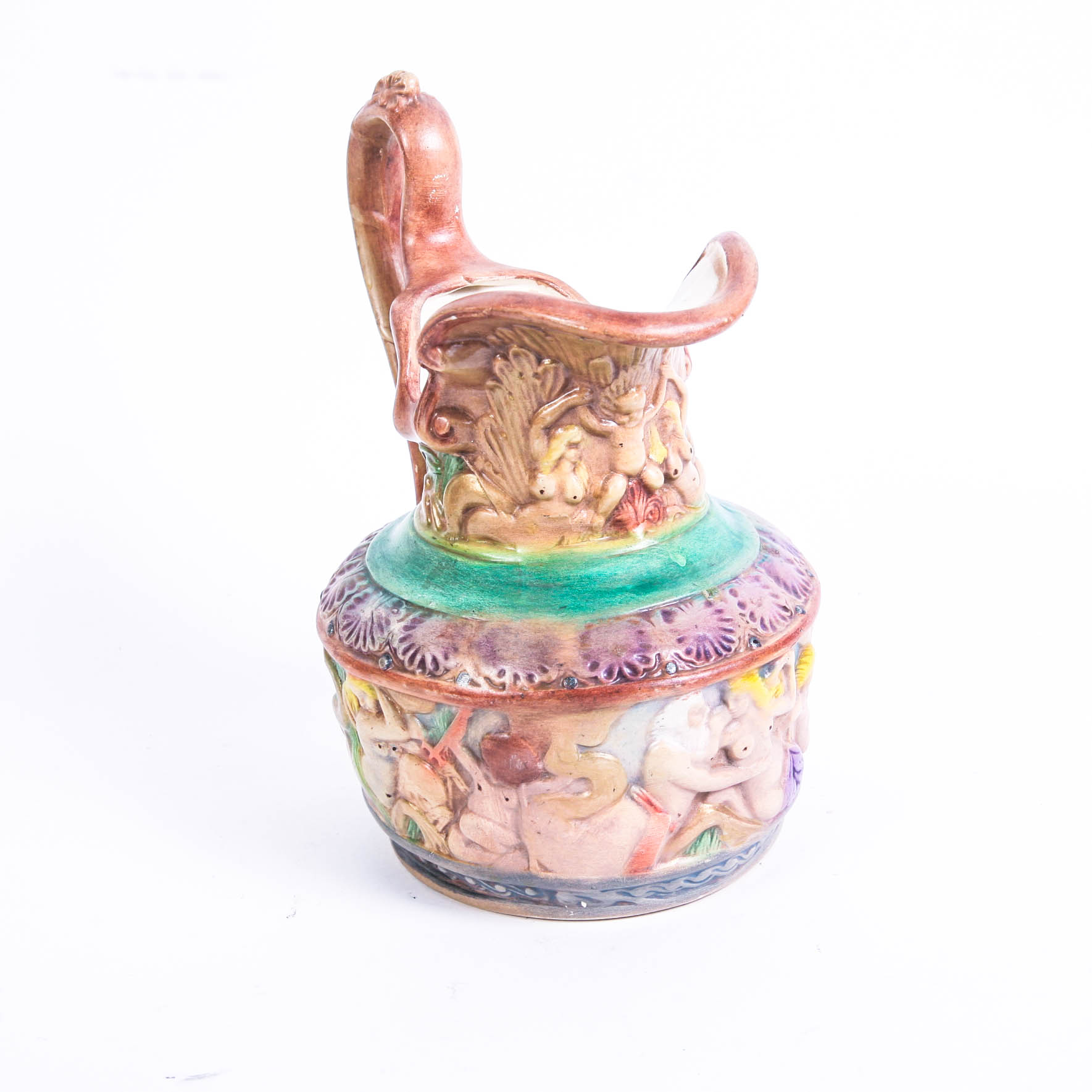 Vintage Capodimonte Style Pitcher