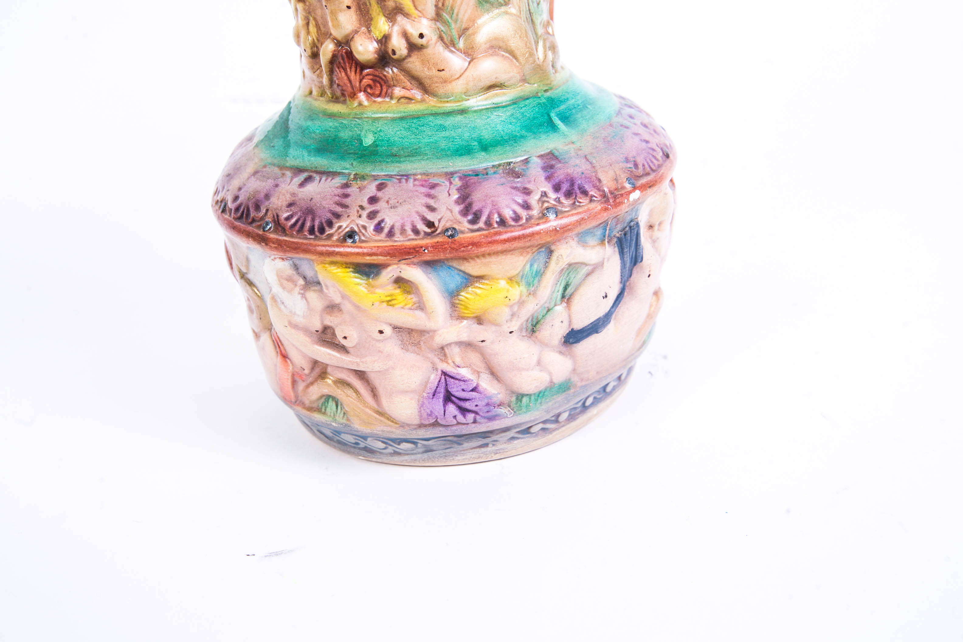 Vintage Capodimonte Style Pitcher