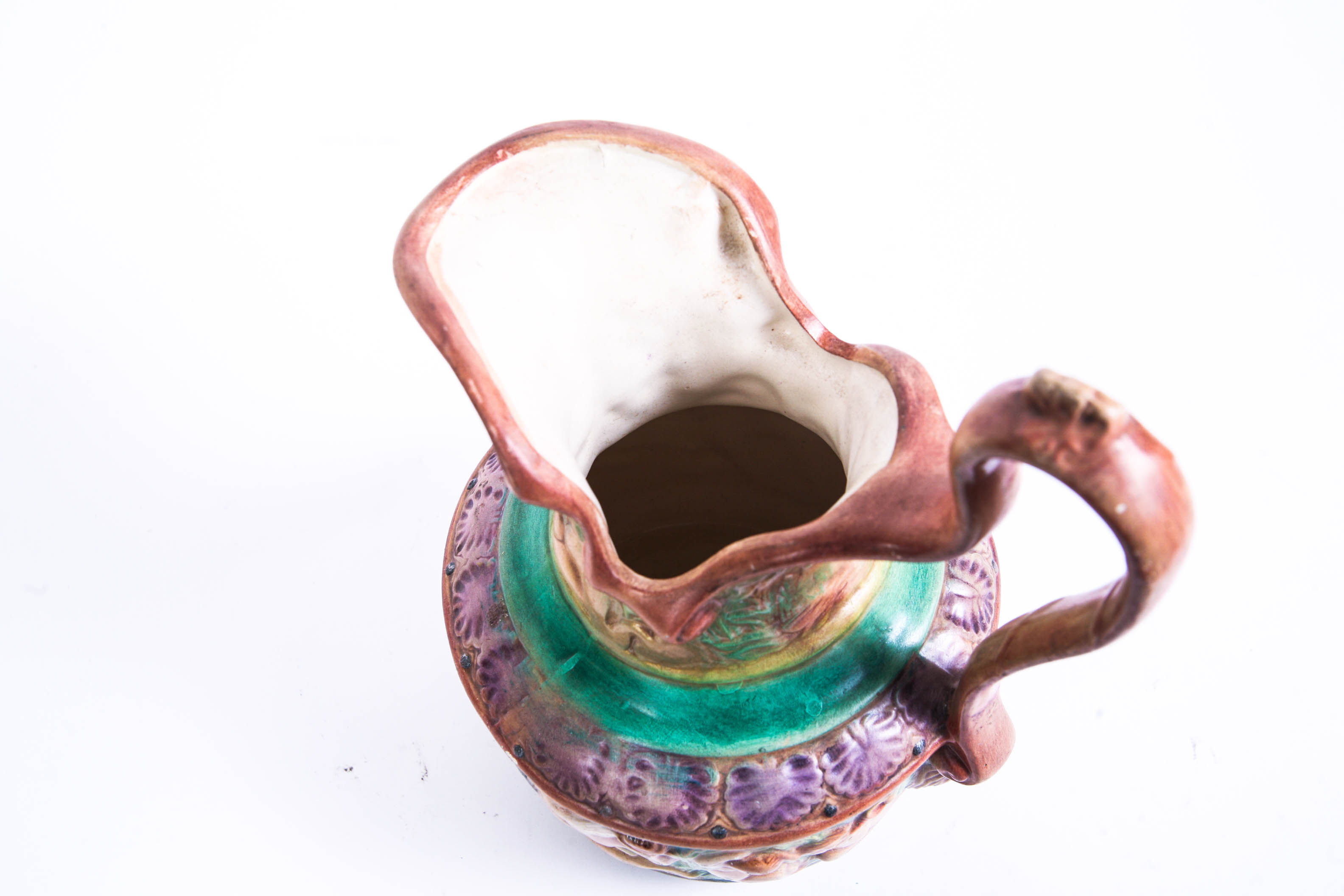 Vintage Capodimonte Style Pitcher