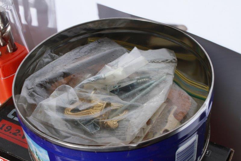 Craftsman 3/8 Inch Drill and a Generous Assortment of Nails, Screws and More