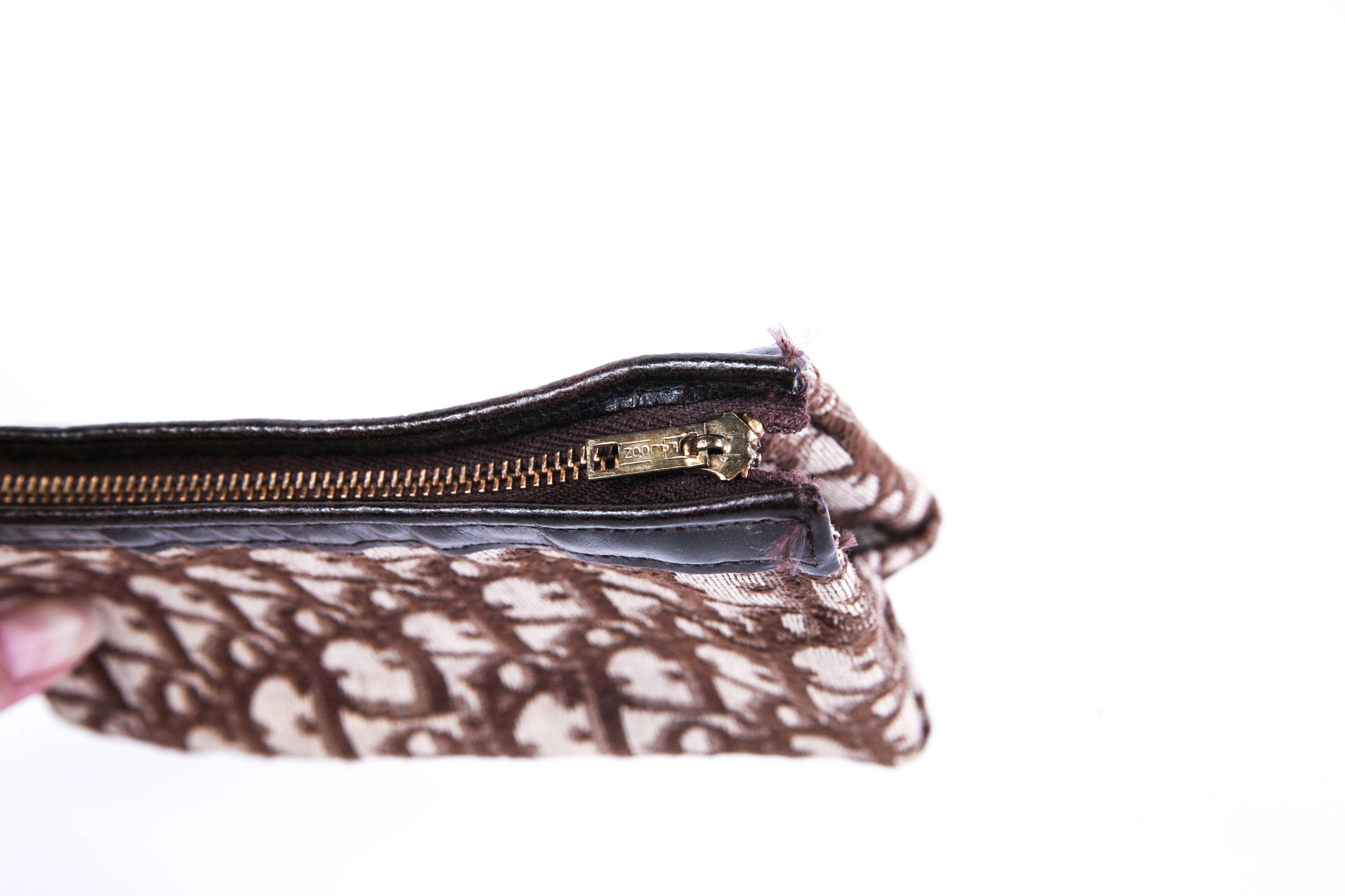 Longchamp and Vintage Dior Cosmetic Bags