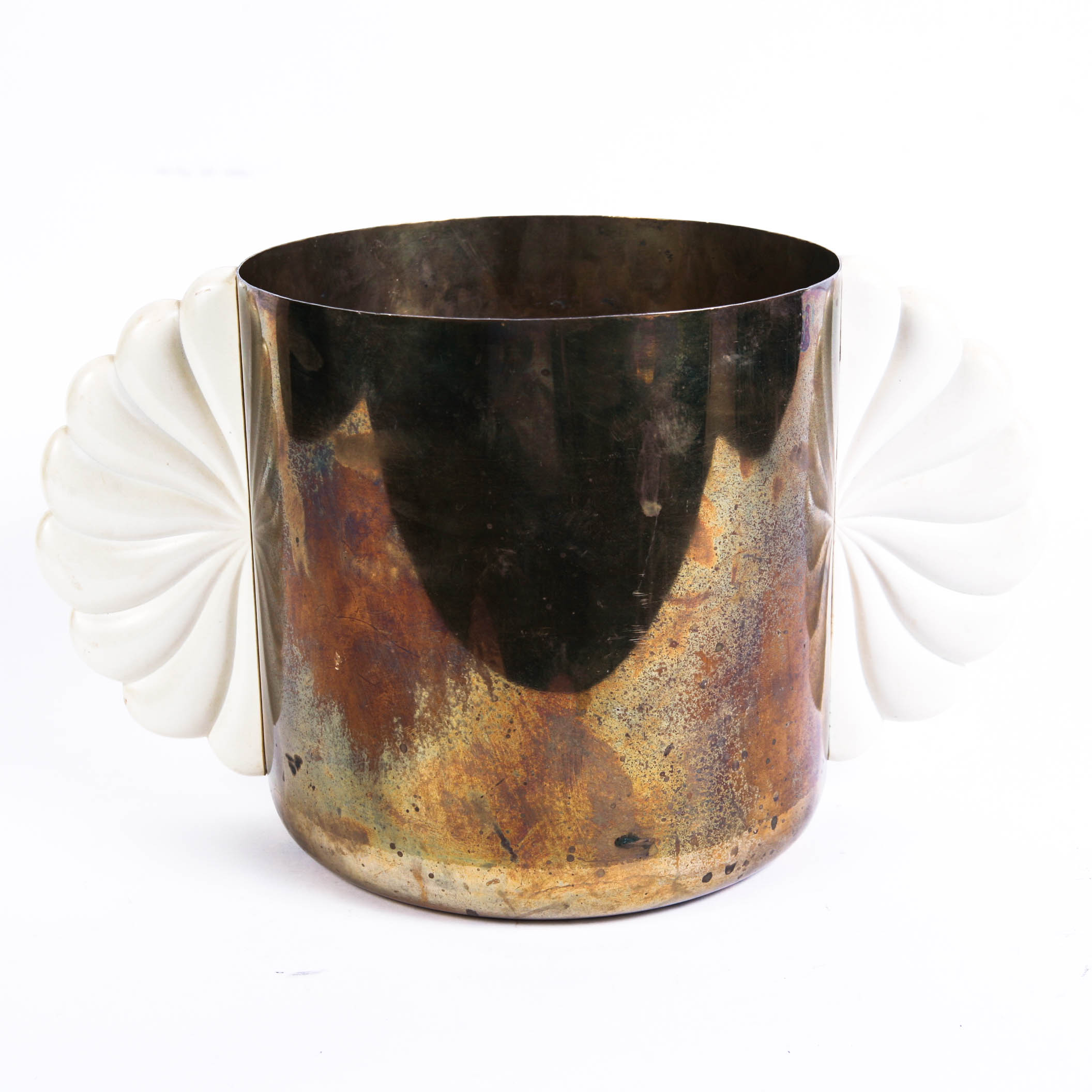 Vintage Brass Planter