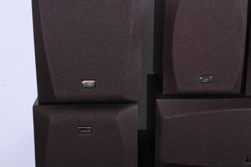 Kenwood Stereo Cassette Player, Receiver and Onyko Speakers