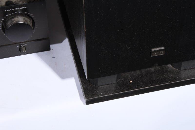 Kenwood Stereo Cassette Player, Receiver and Onyko Speakers