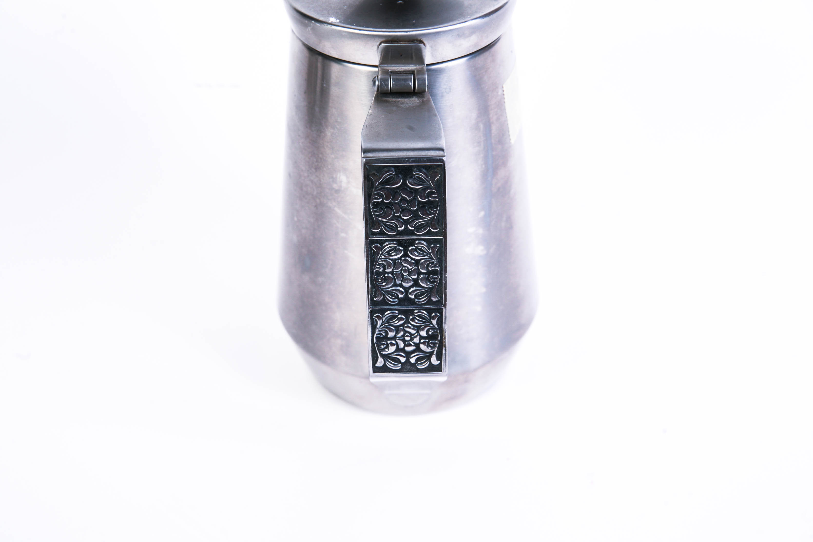 Three Piece Stainless Coffee Service by Stanley Roberts