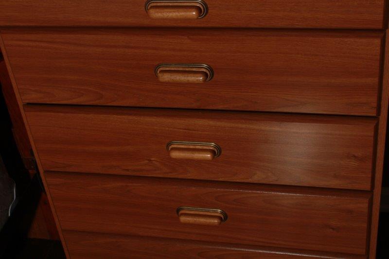 Five Drawer Modern Dresser