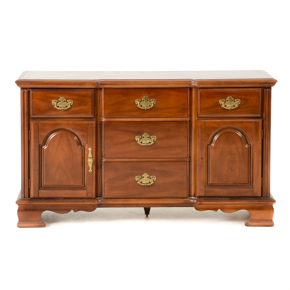 Bassett Furniture Cherry Finish Buffet