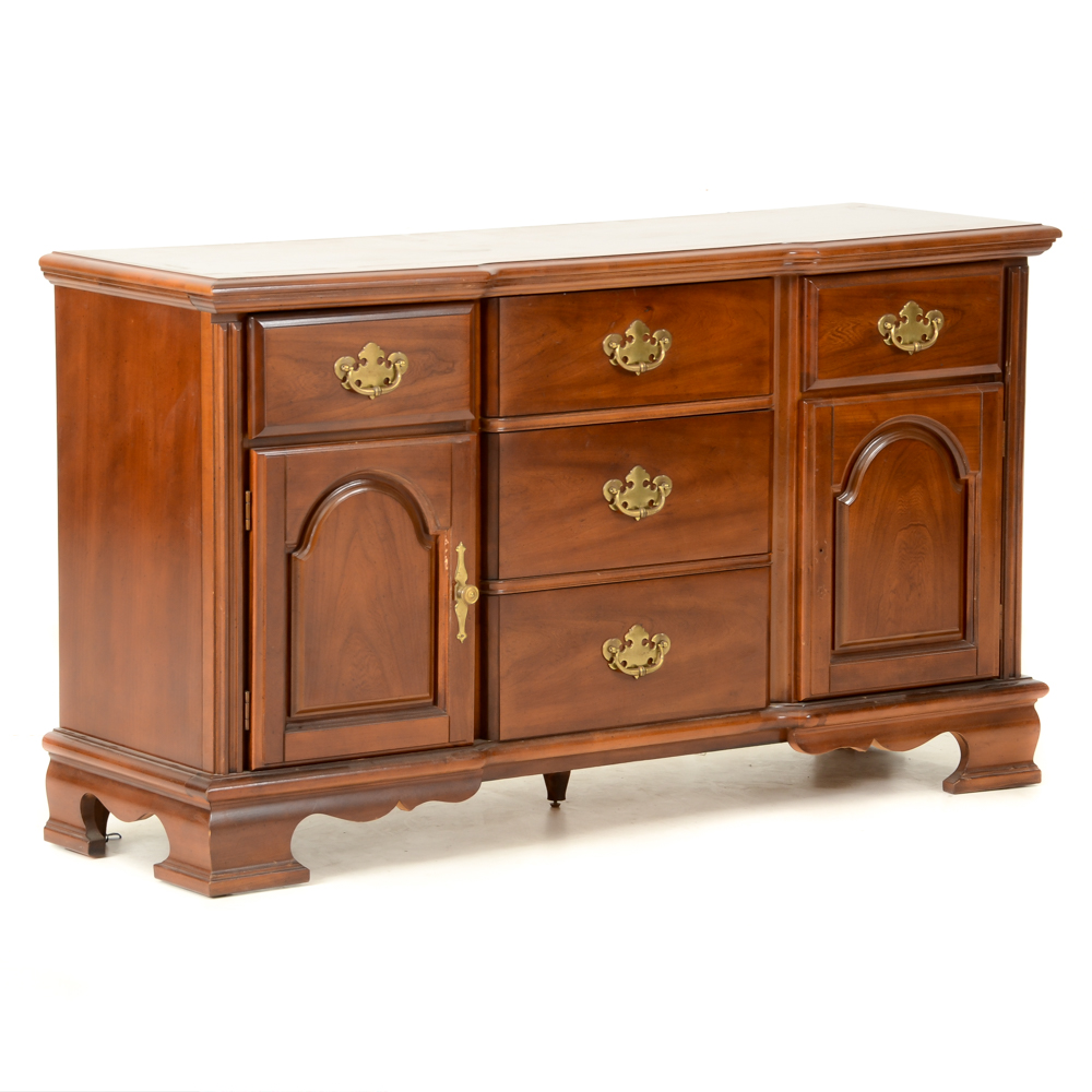 Bassett Furniture Cherry Finish Buffet