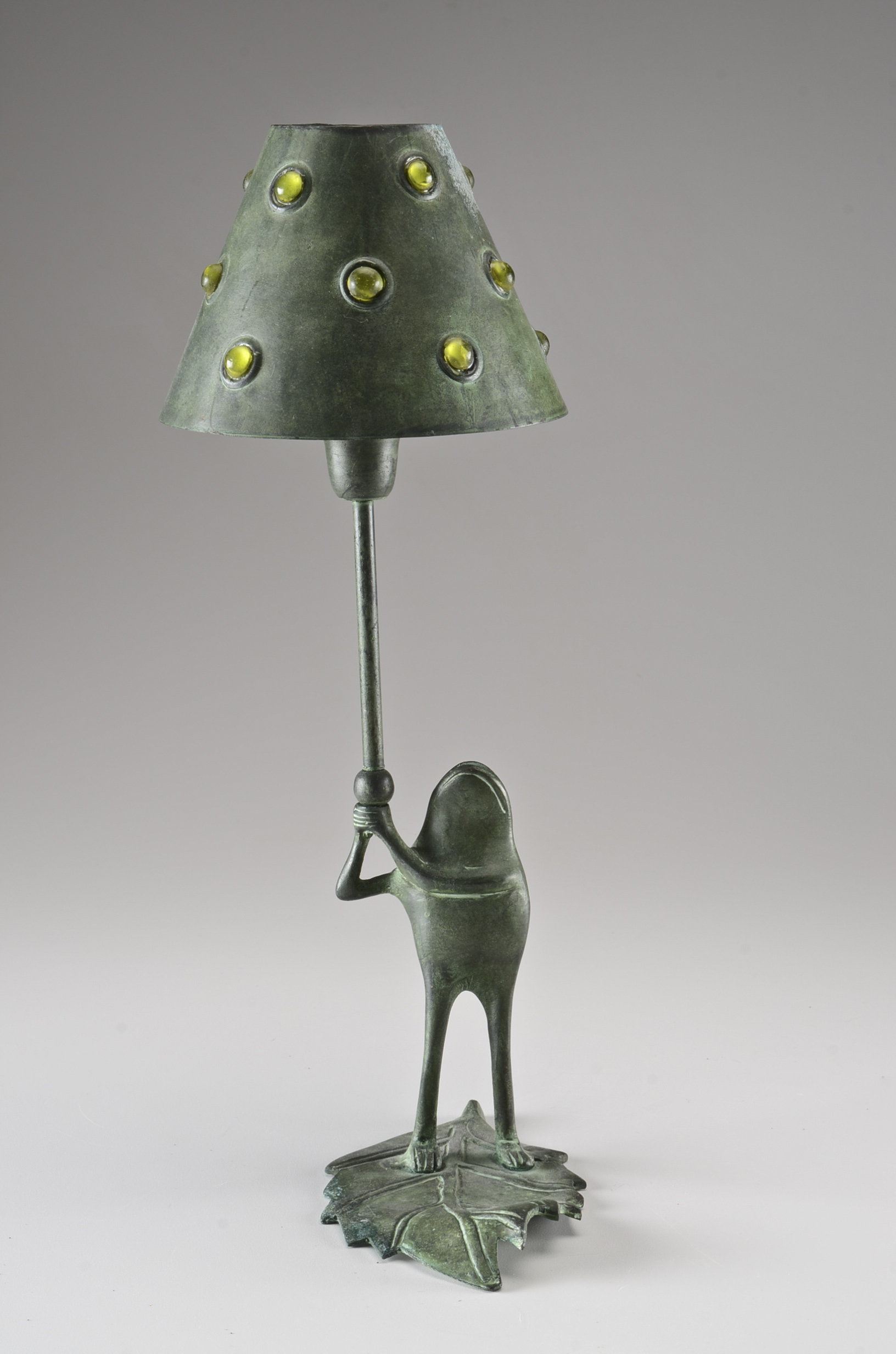 Metal Frog Candle Lamp and Frog Pitcher