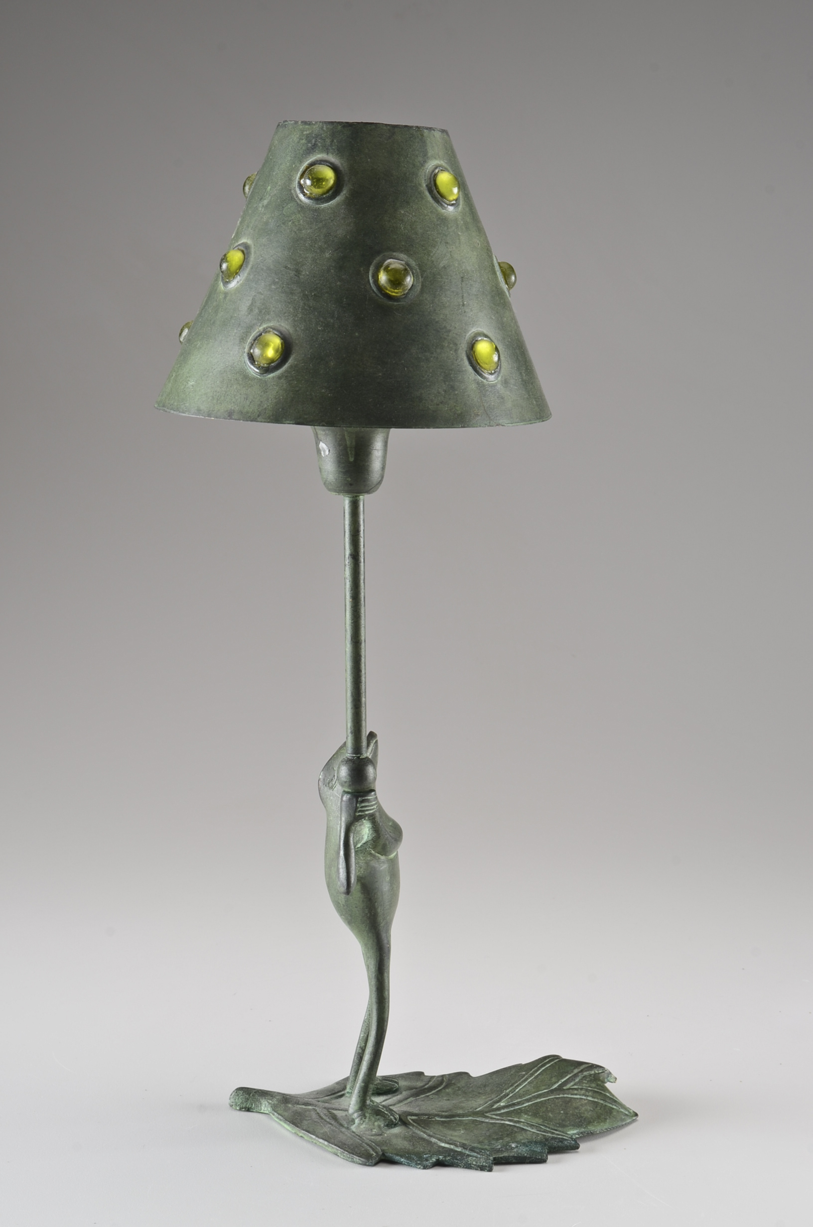 Metal Frog Candle Lamp and Frog Pitcher