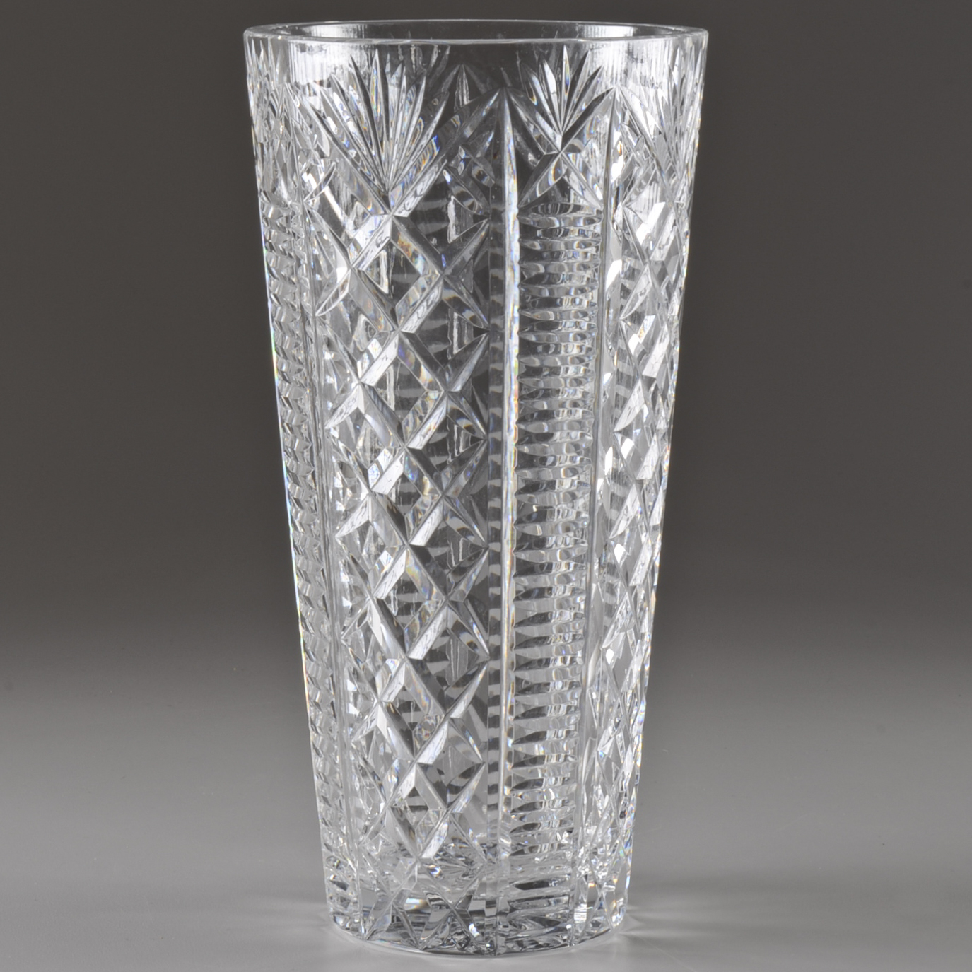 Waterford "Clare" Crystal Flower Vase