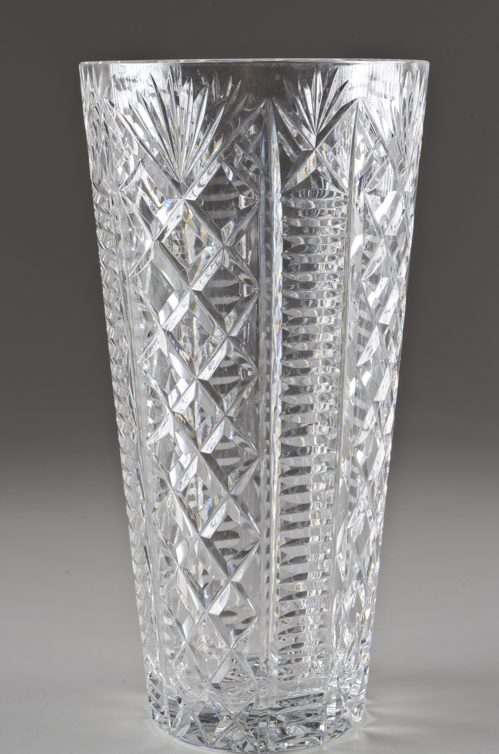 Waterford "Clare" Crystal Flower Vase