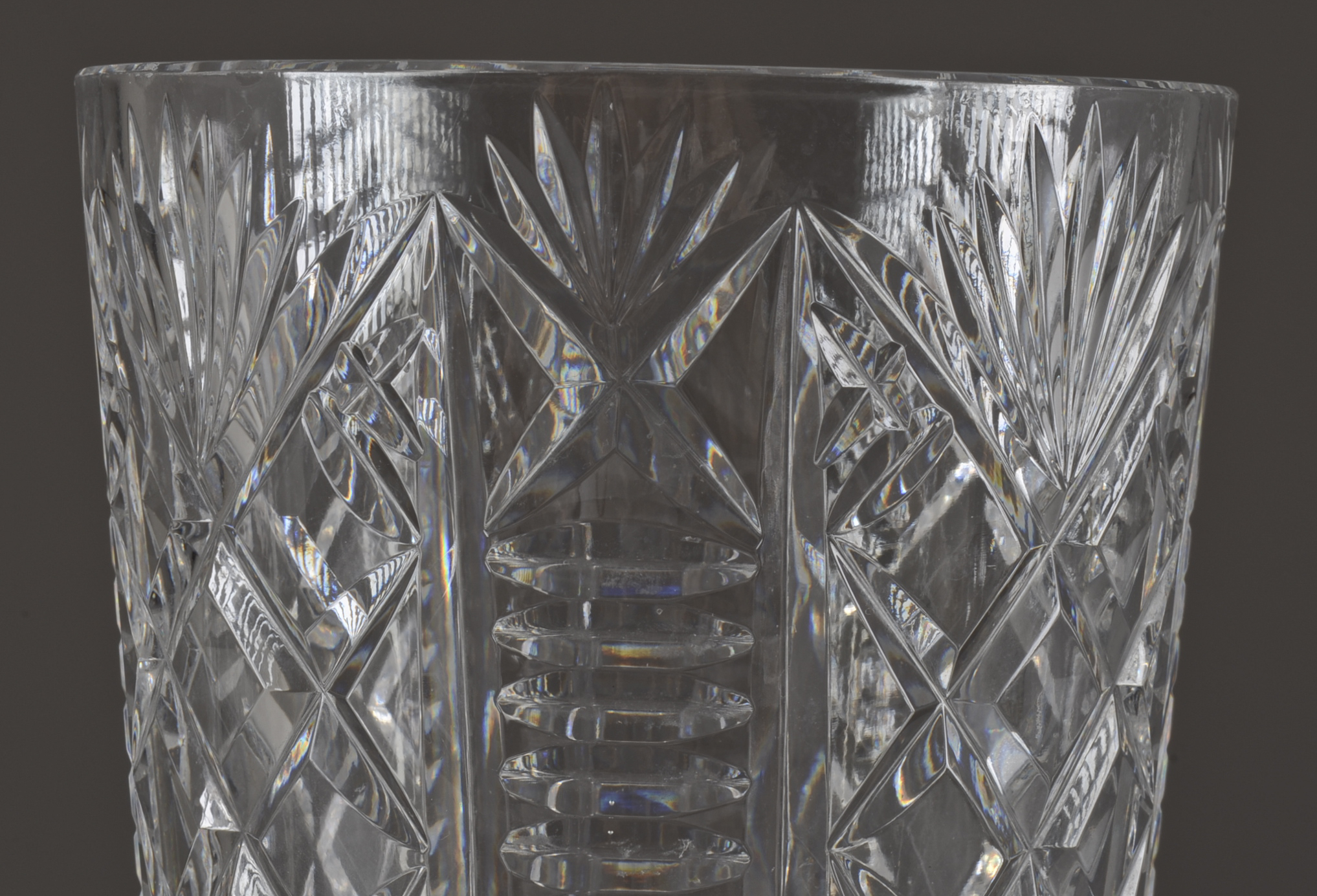 Waterford "Clare" Crystal Flower Vase