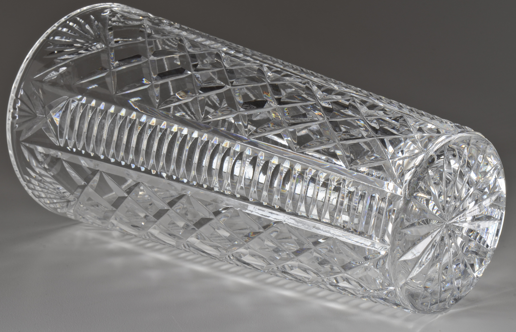 Waterford "Clare" Crystal Flower Vase