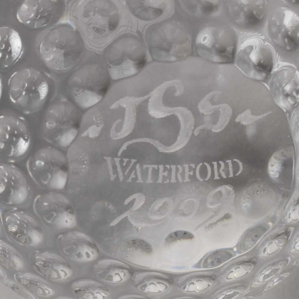 Waterford Crystal Golf Ball Paperweight