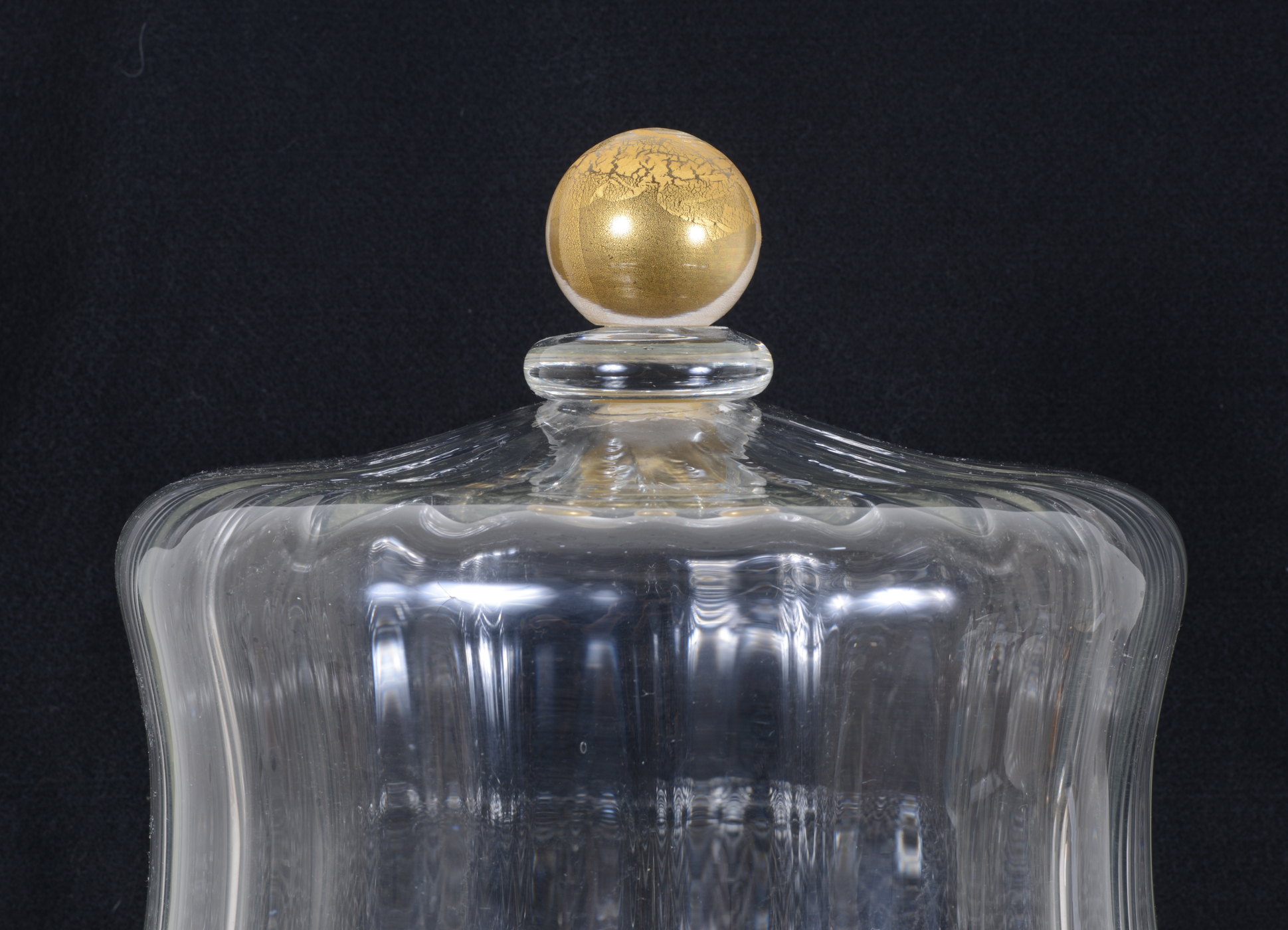 Union Street Glass Lidded Cake Plate and Bowl