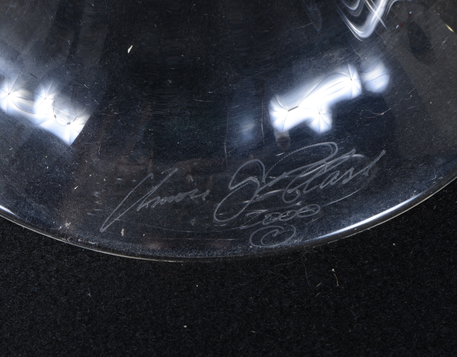 Union Street Glass Lidded Cake Plate and Bowl