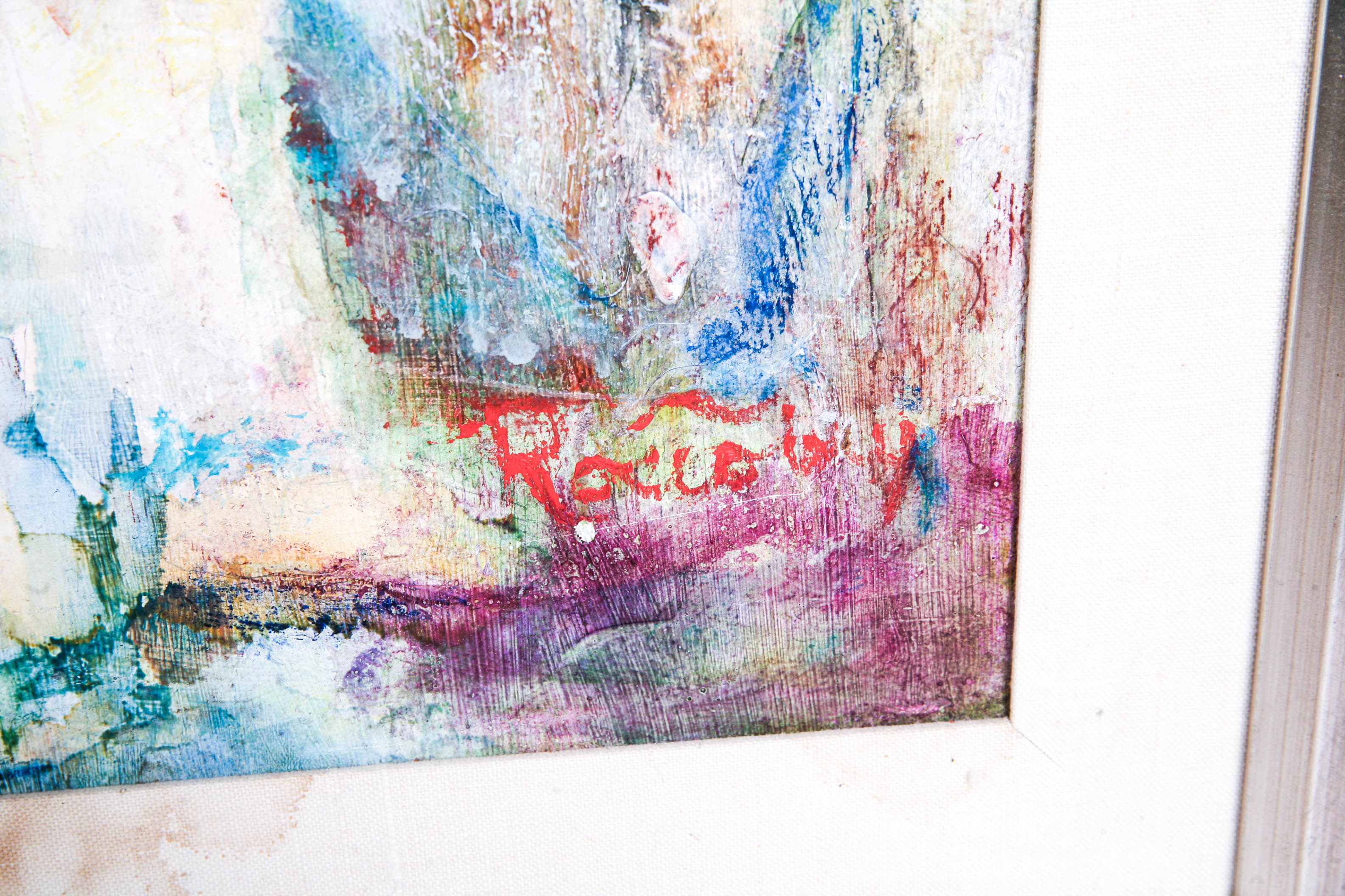 Modern Original Signed Oil Painting