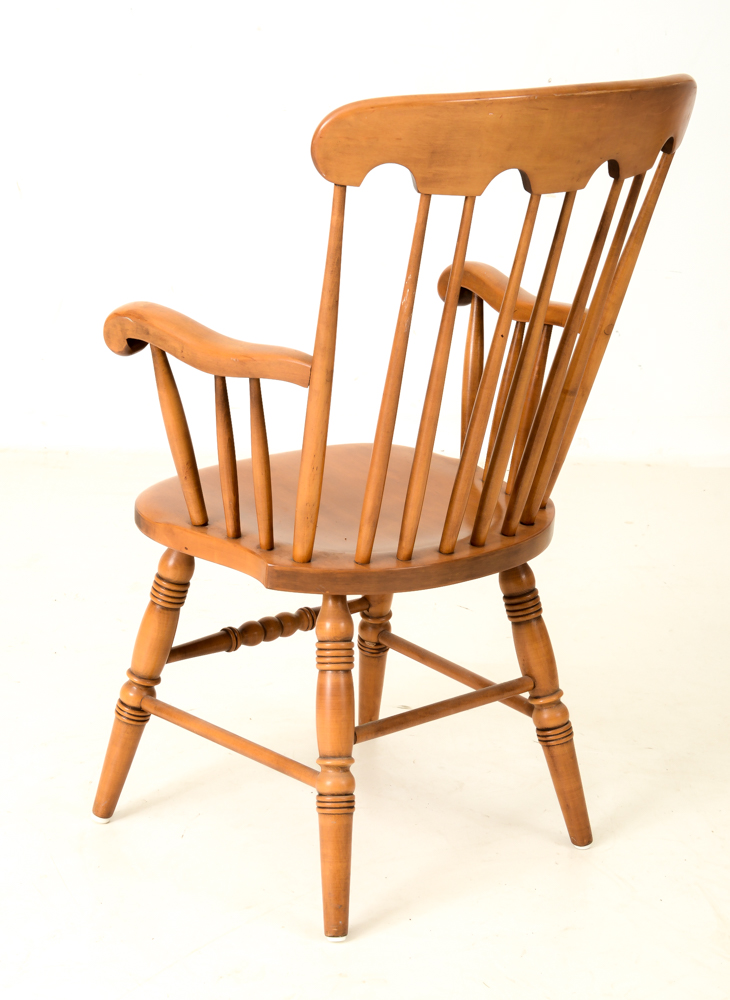 Conant Ball Maple Wood Dining Room Table with Chairs