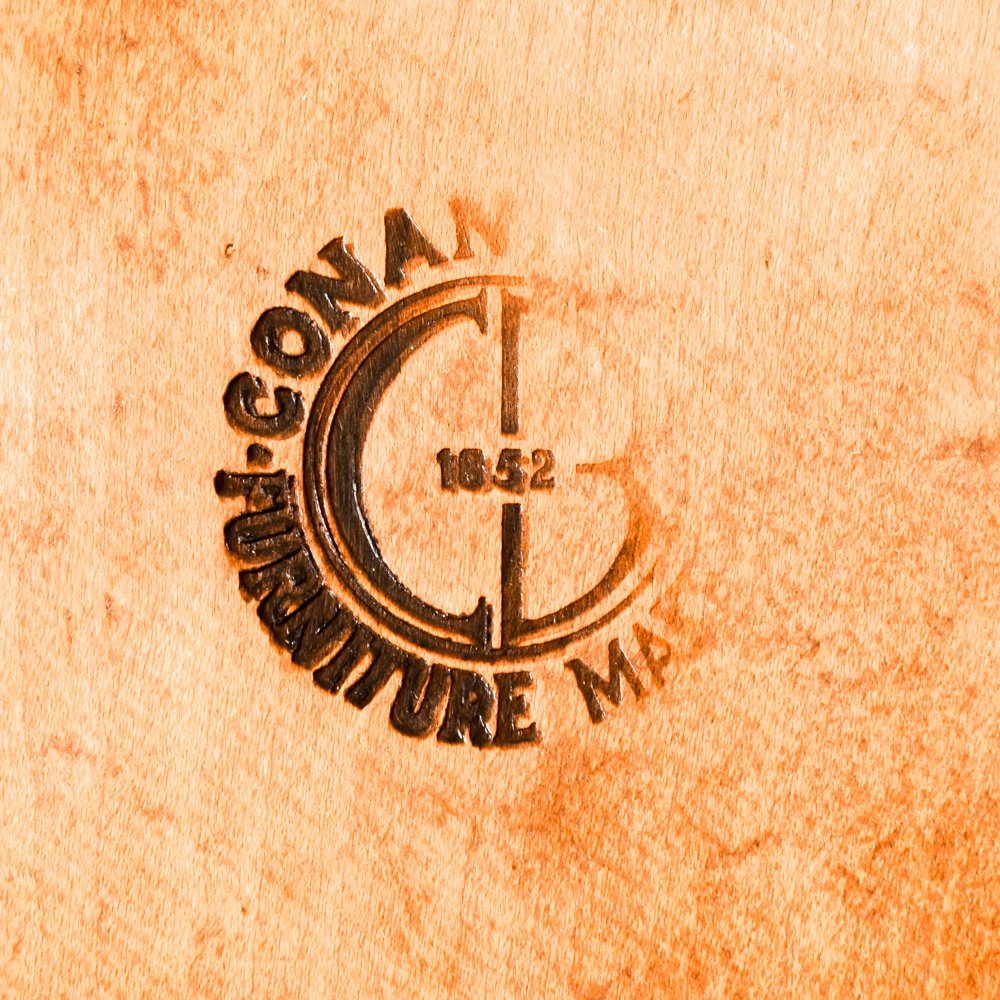 Conant Ball Maple Wood Dining Room Table with Chairs