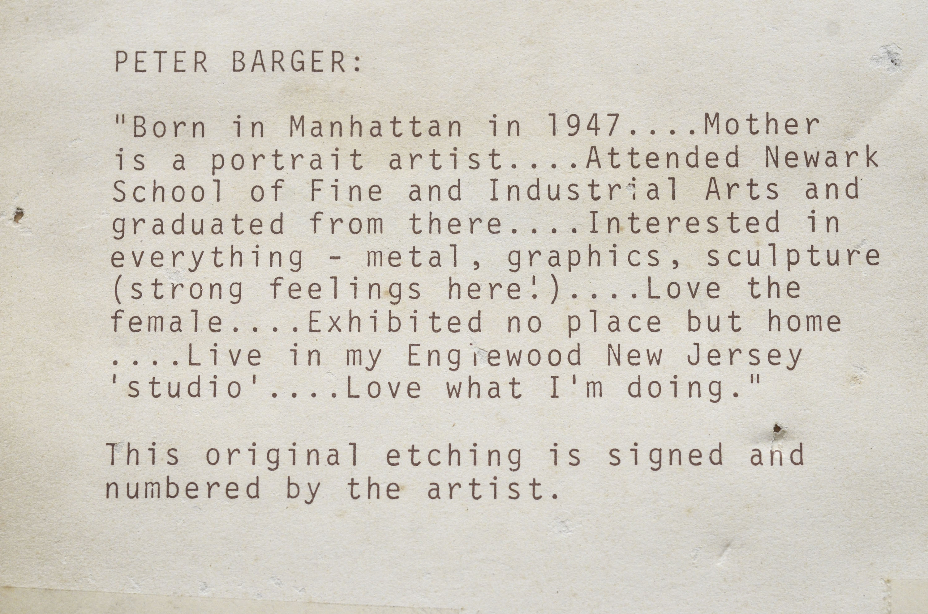 Pair of Modern Style Portraits