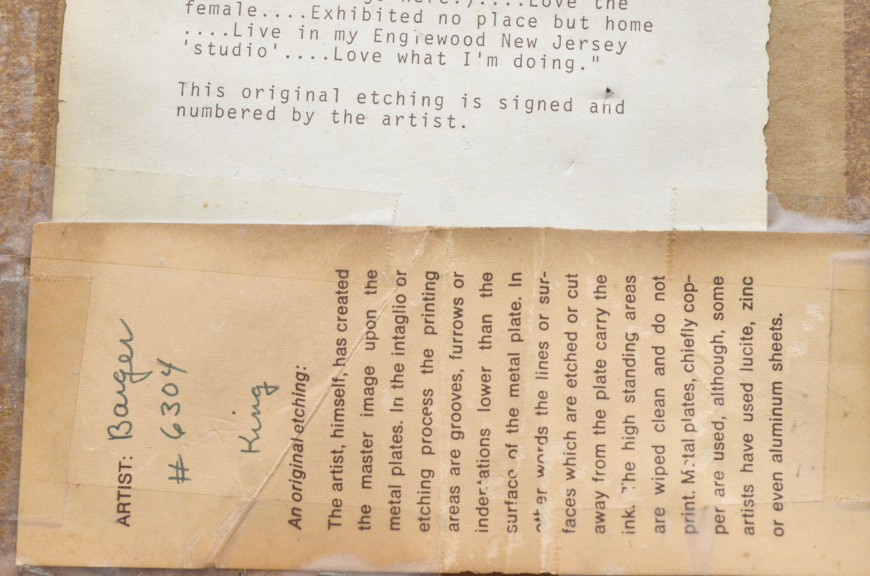 Pair of Modern Style Portraits