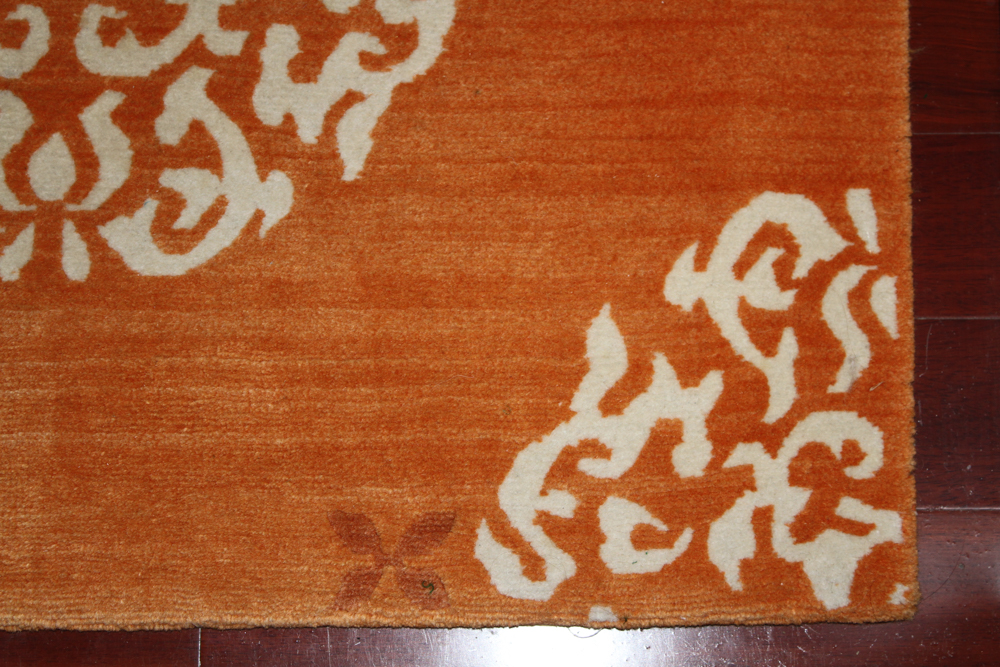 Stunning Madeline Weinrib Handwoven Carpet Runner