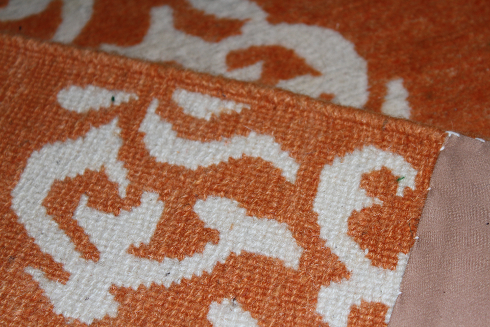 Stunning Madeline Weinrib Handwoven Carpet Runner